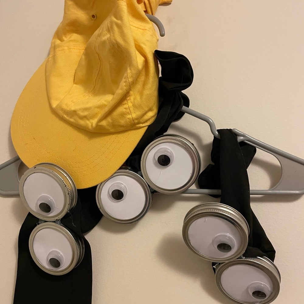 Minions head bands 3 with yellow hat